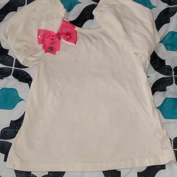 Arizona cream shirt with sequins - toddler size 3T - Picture 3 of 4
